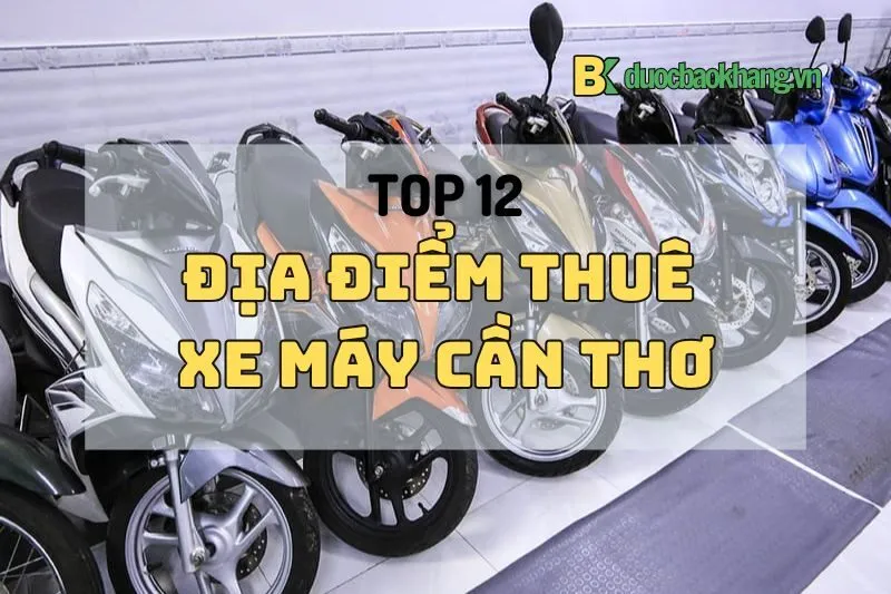 Top 12 Địa Điểm Thuê Xe Máy Cần Thơ Chất Lừ 2024