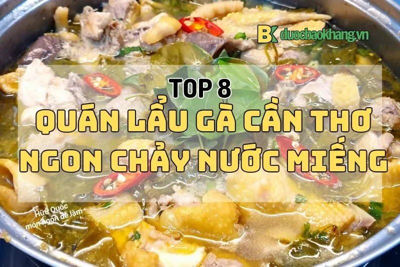 Top 8 quán lẩu gà Cần Thơ 2024 ngon chảy nước miếng, xem ngay!